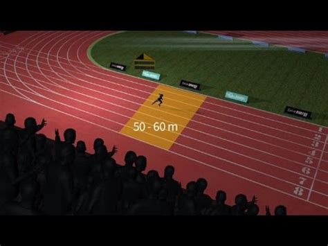 100 Metre Sprint Track